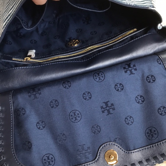 SOLD- Tory Burch Large Saddlebag - Picture 5 of 8